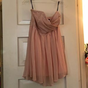 Strapless party dress